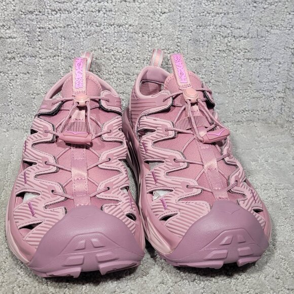 Hoka One One Hopara Women's Size US 8.5 Pale Mauve Synthetic Hiking Sandals. - Picture 12 of 12